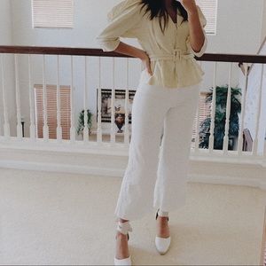 High waisted culotte